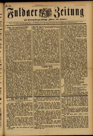 Ausgabe vom Donnerstag, den 25. Juli 1895.