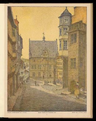 Steinzeichnungen von Marburg