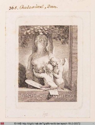 Exlibris des Daniel Chodowiecki
