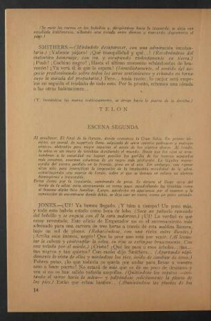 Escena segunda