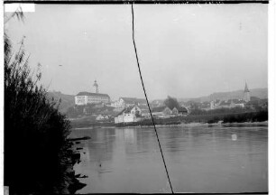 Gundelsheim Ortsansicht mit Schloss Hornegg