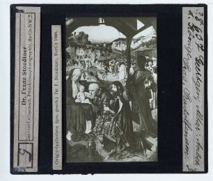 Geertgen, Anbetung der Könige (Prag NG HS 263) : Mitteltafel