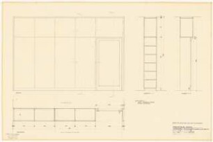 Evangelisches Gemeindezentrum, Herford: Kindergarten: Schrankwand