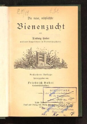 Die neue, nützlichste Bienenzucht