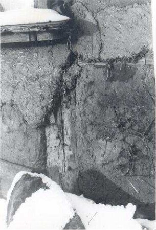 Fachwerkhaus in Kreckwitz, Detail : Bauwesen - Exterieur. Ort: Krakecy / Kreckwitz. Fachwerkhaus.