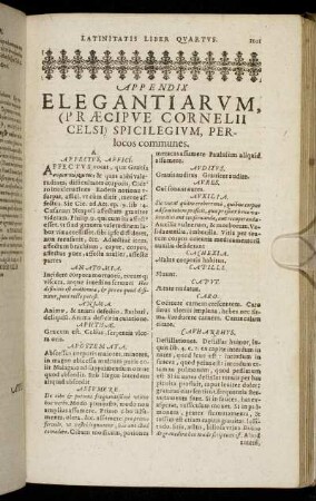 Appendix Elegantiarum [...]