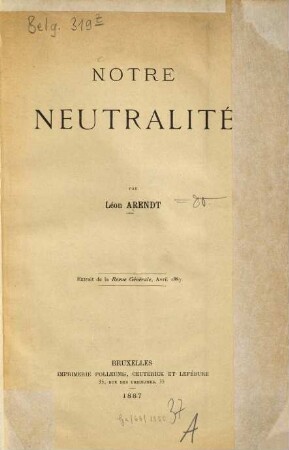 Notre neutralité