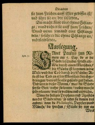 Auslegung.