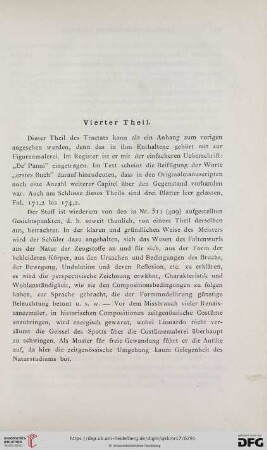 Vierter Theil