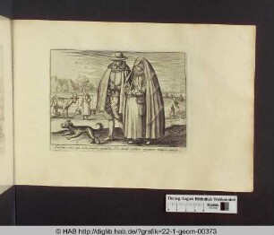 Mann und Frau in Tracht