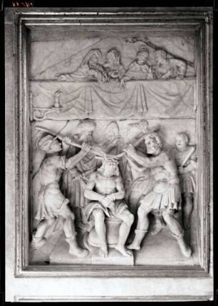 Klosterkirche; Passionsaltar, rechtes oberes Relief