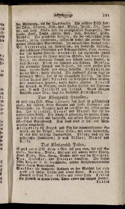 Das Königreich Preussen