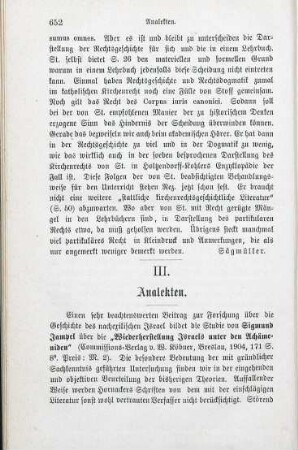 Analekten