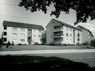 Berlinische Lebensversicherungs A.G. Wiesbaden - Wohnhäuser (Bernusstraße, Georg-Speyer-Straße, Franz-Rücker-Allee), Frankfurt am Main, 1956