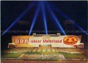 Abschlussveranstaltung des 6. Turn- und Sportfestes der DDR