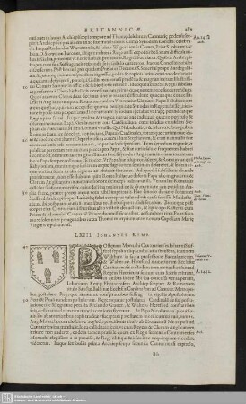 LXIII. Johannes Kemp