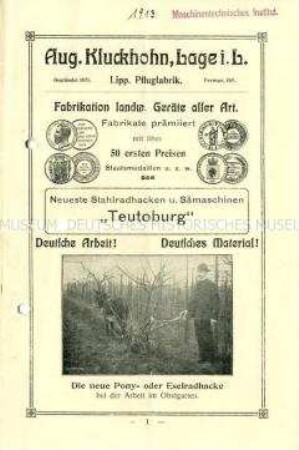 Hacken für Bodenbearbeitung