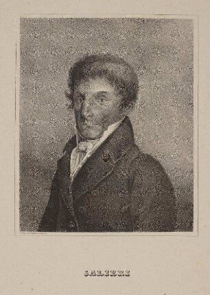 Bildnis von Antoni Salieri (1750-1825)