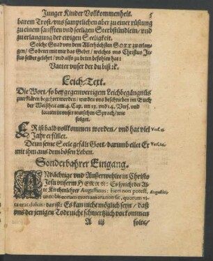 Sonderbahrer Eingang.