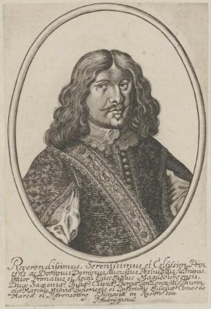 Bildnis von Augustus, Herzog von Sachsen-Weißenfels