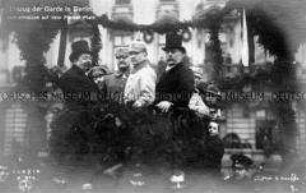 Friedrich Ebert begrüßt die heimkehrenden Truppen