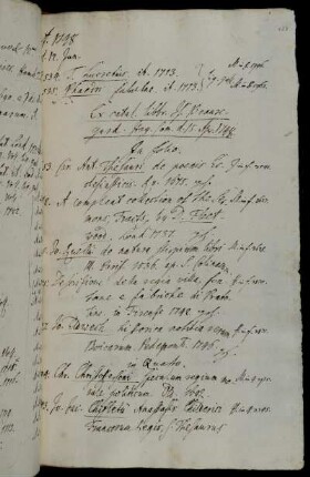 Ex catal. libbr. [...] Beauregard. Hag. Com. d. 15. Apr. 1748