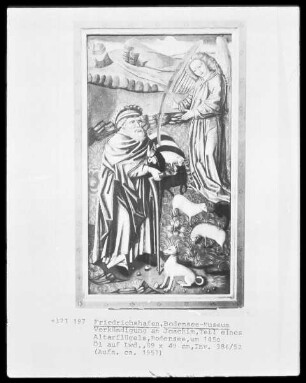 Verkündigung an Joachim (Teil eines Flügelaltars)