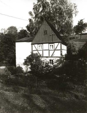 Nentmannsdorf. Wohnhaus Nummer 19 (um 1800). Straßenansicht