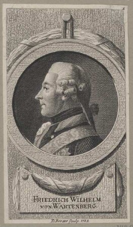 Bildnis des Friedrich Wilhelm von Wartenberg
