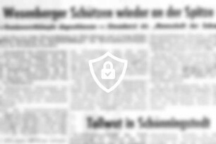 Wesenberger Schützen wieder an der Spitze