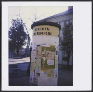 Litfaßsäule in Templin