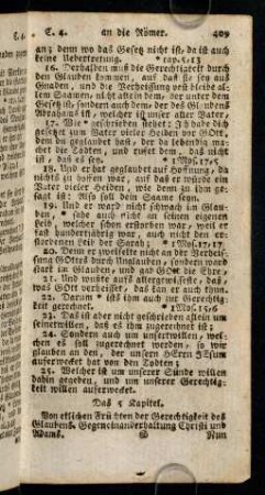 409-419, Das 5. - 8. Kapitel