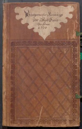IX A 1 - Alte Stadtrechnungen (1730 - 1731)