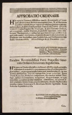 Approbatio Ordinarii