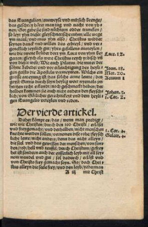 Der vierde artickel.