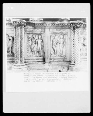 Fontana Maggiore — Der Sündenfall