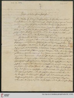 Brief an Friedrich Creuzer