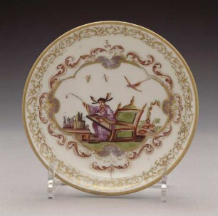 Unterschale mit Chinoiserie