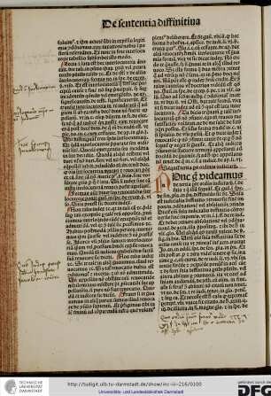 Nunc ergo videamus de tertia parte ordinis iudicarii scilicet de sententia et que illam sequuntur...