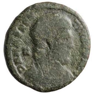 Münze, Aes 2, 350 - 353 n. Chr.