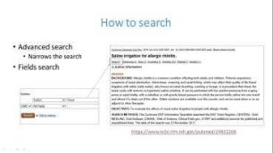 The Search Process