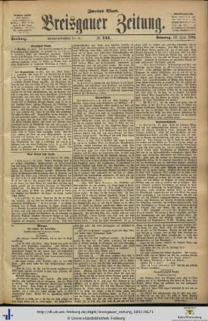 19.06.1892 (Zweites Blatt)