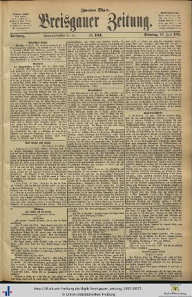 19.06.1892 (Zweites Blatt)