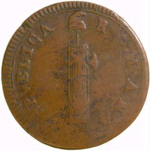 Münze, 2 Baiocchi, 1798
