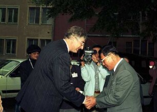 Freiburg im Breisgau: Matsuyama-Delegation in Freiburg [u.a. mit Rolf Böhme]