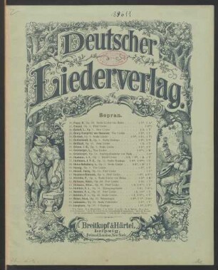 Drei Lieder für eine Singstimme mit Begleitung des Pianoforte : Op. 69