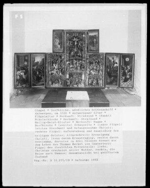 Antwerpener Altar — Schauseite (zweite)