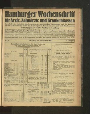 Nr. 46. 12. November 1922
