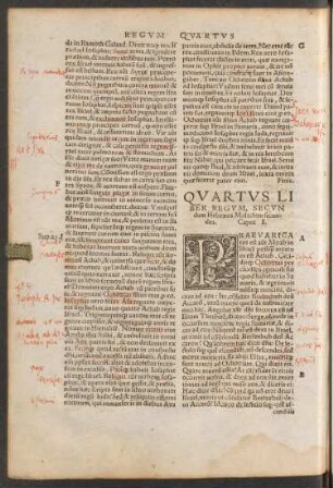 Quartus Liber Regum, Secundum Hebraeos Malachim secundus.