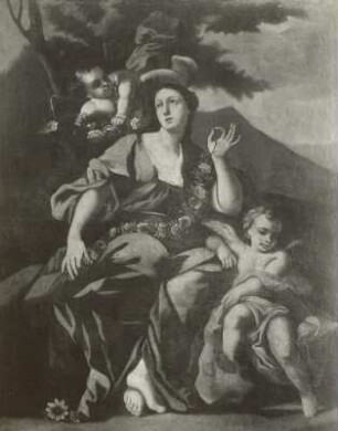 Flora (?) : Maler unbekannt, italienisch, 18. Jahrhundert